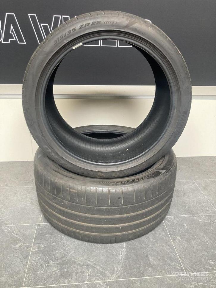 2x 315/35/22 111Y Pirelli Pzero PZ4 NC0 zomer banden Porsche, Auto-onderdelen, Banden en Velgen, Band(en), Zomerbanden, Overige maten