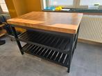 Ikea Vadholma keuken eiland, Huis en Inrichting, Ophalen, 100 tot 150 cm, 75 cm of meer, Bruin