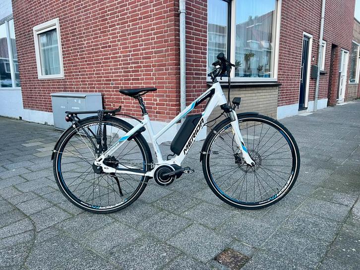 Merida eSpresso Tour 800 EQ Di2 nieuwe accu! Trekking E-Bike, Fietsen en Brommers, Elektrische fietsen, Zo goed als nieuw, Overige merken