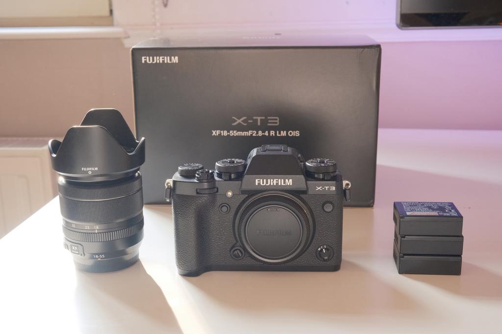 Fujifilm X-T3 + XF 18-55, Ophalen, Zo goed als nieuw