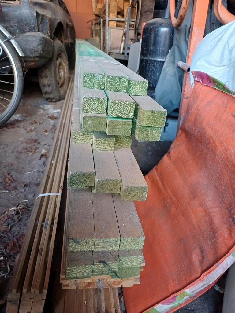 Panlatten 24x38 op 3m90, Ophalen