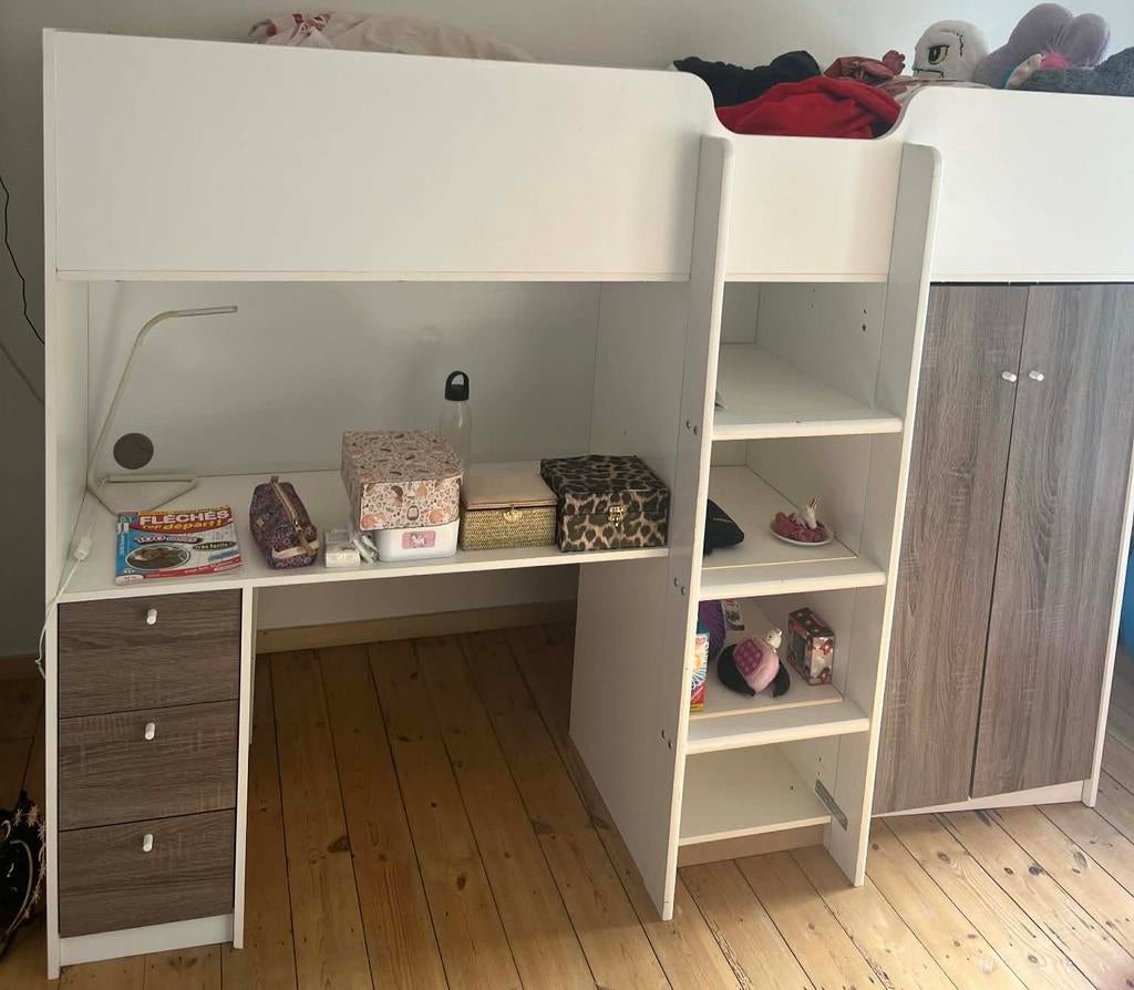 Lit enfant matelas penderie bureau, Enlèvement