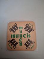 Oud bierviltje munck ruddervoorde, Verzamelen, Ophalen of Verzenden