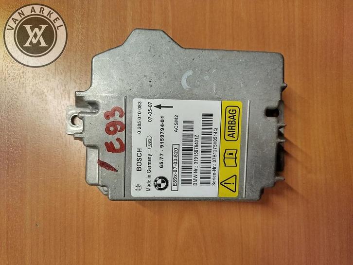 Airbag module E93 9159794, Autos : Pièces & Accessoires, Tableau de bord & Interrupteurs, BMW, Utilisé, Enlèvement ou Envoi