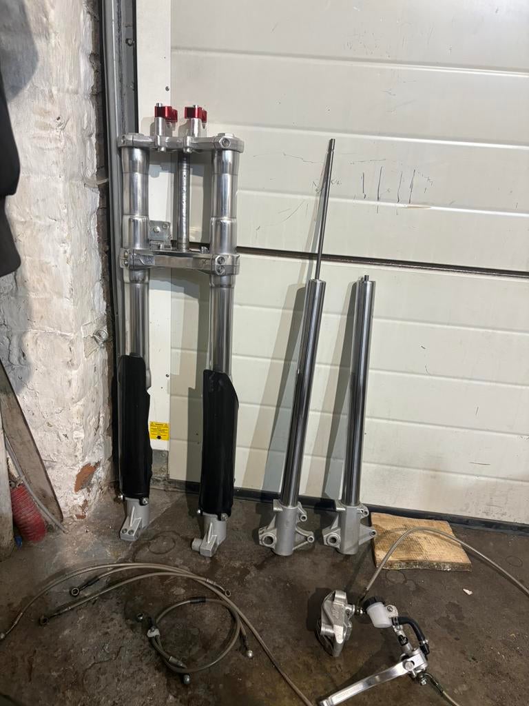 Fourche marzoochi derbi, Fietsen en Brommers, Brommeronderdelen | Algemeen, Ophalen, Zo goed als nieuw