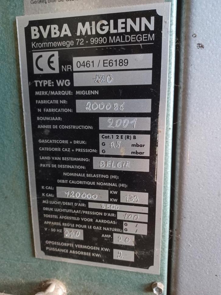 Industriële verwarming, Diversen, Overige Diversen, Gebruikt, Ophalen