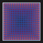 Victor Vasarely - Sans titre (CTA 102, 1966) sérigraphie, Antiquités & Art, Enlèvement ou Envoi