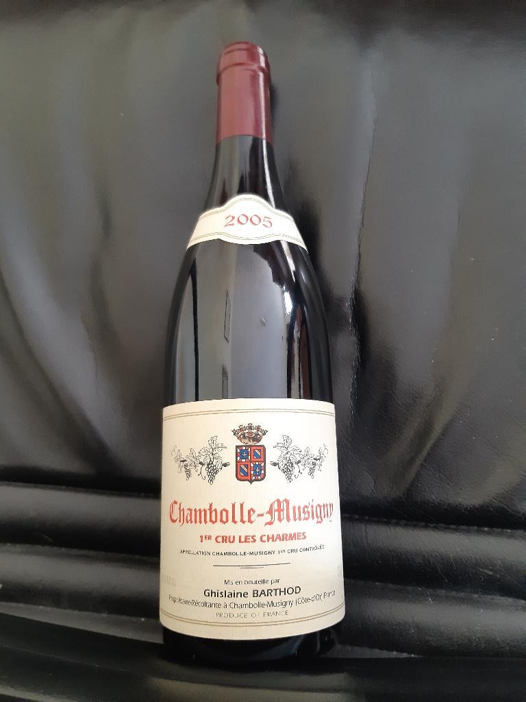 Chambolle-Musigny  1er Cru “Les Charmes” 2005, Collections, Neuf, Pleine, Enlèvement, Vin rouge