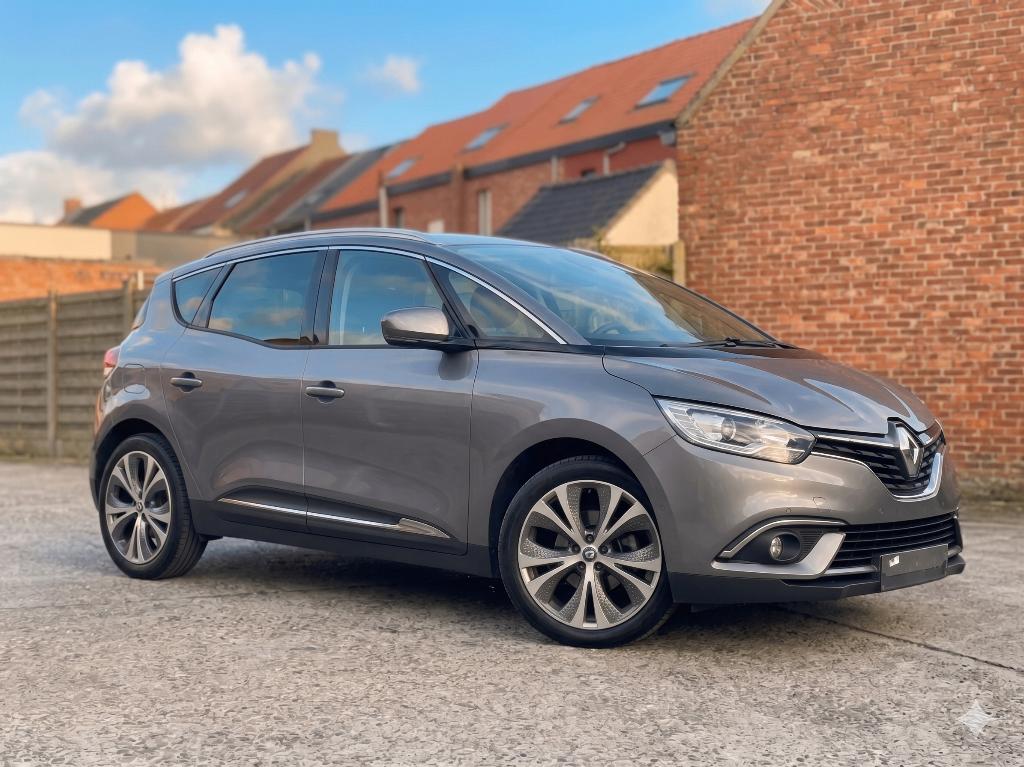RENAULT GRAND SCÉNIC — 7 ZITPLAATSEN — 2017 — 1.2 TCE 120 PK, Auto's, Renault, Monovolume, Leder en Stof, Bedrijf, 5 deurs