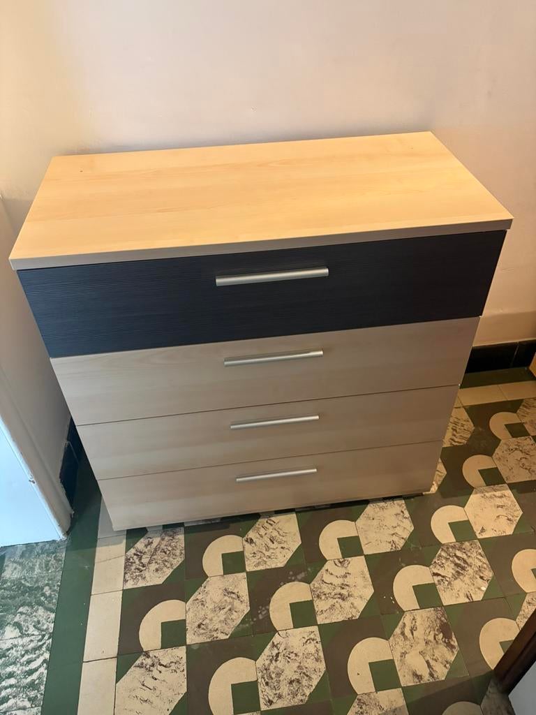 Commode, Ophalen, 50 tot 100 cm, Zo goed als nieuw, 3 of 4 laden