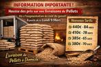 Palette de Pellets prix et paiement a la livraison comprise., 6 m³ ou plus, Envoi, Autres essences de bois