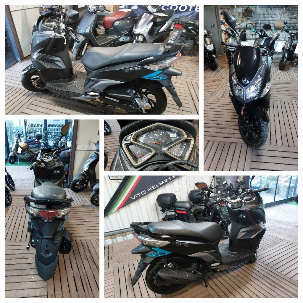 SYM JET14 A/B klasse EURO 5 EFI NIEUWE SCOOTER 2549€, Neuf, SYM, Enlèvement, Essence