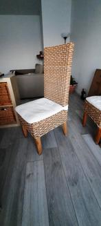 6 rieten stoelen, Osier ou Rotin, Autres couleurs, Comme neuf, Enlèvement