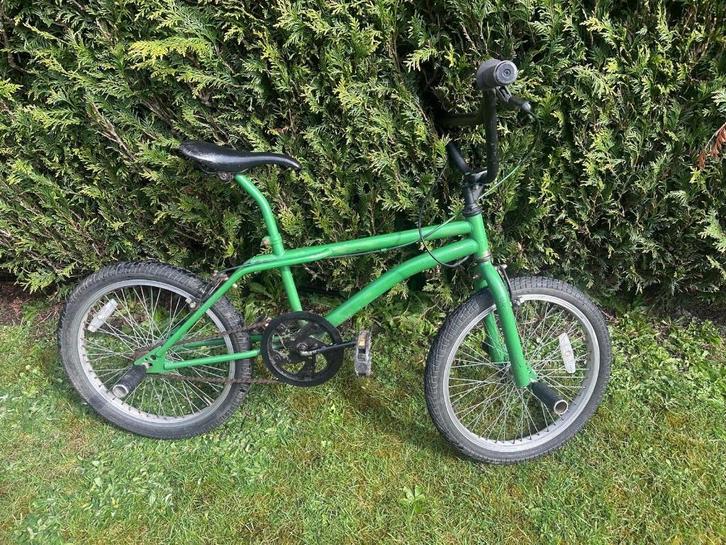 BMX Retro Vintage, Fietsen en Brommers, Fietsen | Crossfietsen en BMX, Gebruikt, 20 tot 24 inch, Staal, Voetsteunen, Ophalen