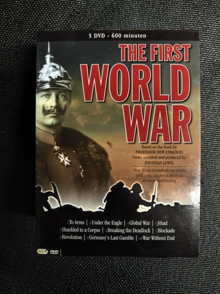 The First World War, Cd's en Dvd's, Dvd's | Documentaire en Educatief, Ophalen of Verzenden, Zo goed als nieuw, Oorlog of Misdaad