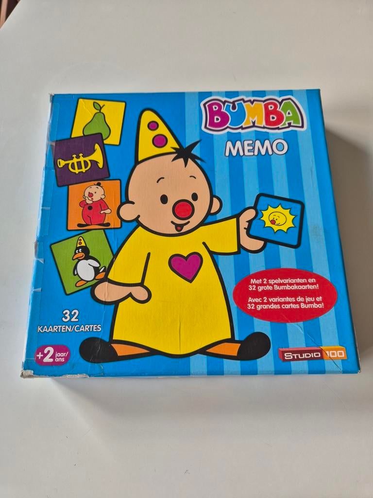 Bumba memory spel, Ophalen, Gebruikt