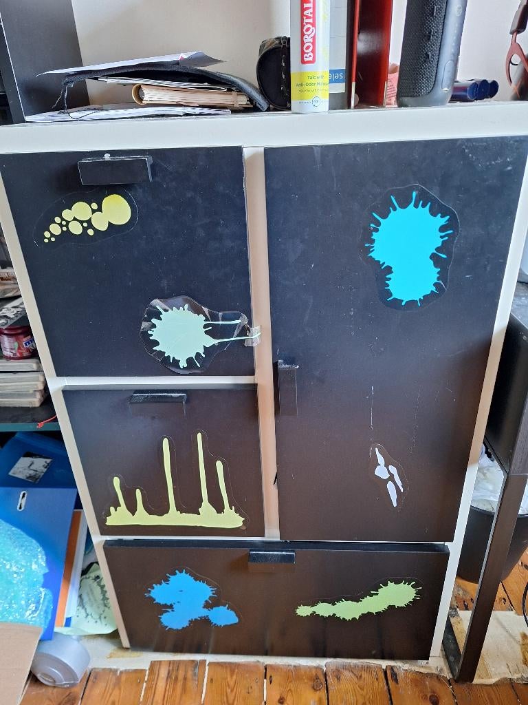 Armoire  rangement etagere ikea, Maison & Meubles, Armoires | Penderies & Garde-robes, Enlèvement, Utilisé