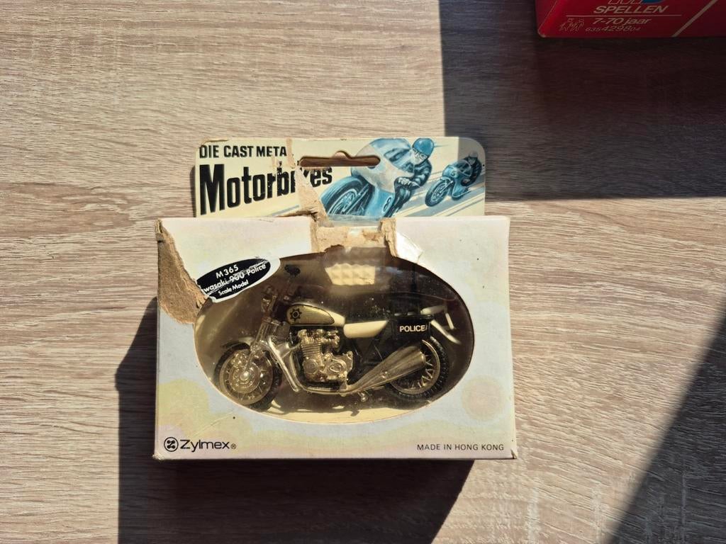 kawasaki 900 police die cast, Ophalen of Verzenden