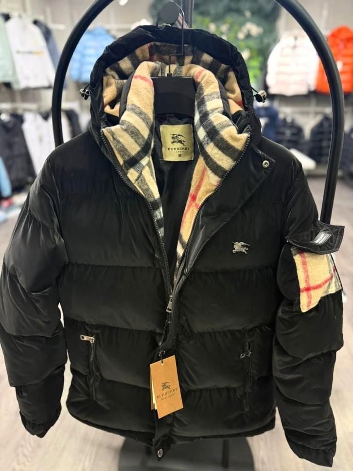 Bur-Berry pufferjack Splinternieuw MAAT L & XL, Kleding | Heren, Jassen | Winter, Nieuw, Maat 56/58 (XL), Zwart, Ophalen of Verzenden