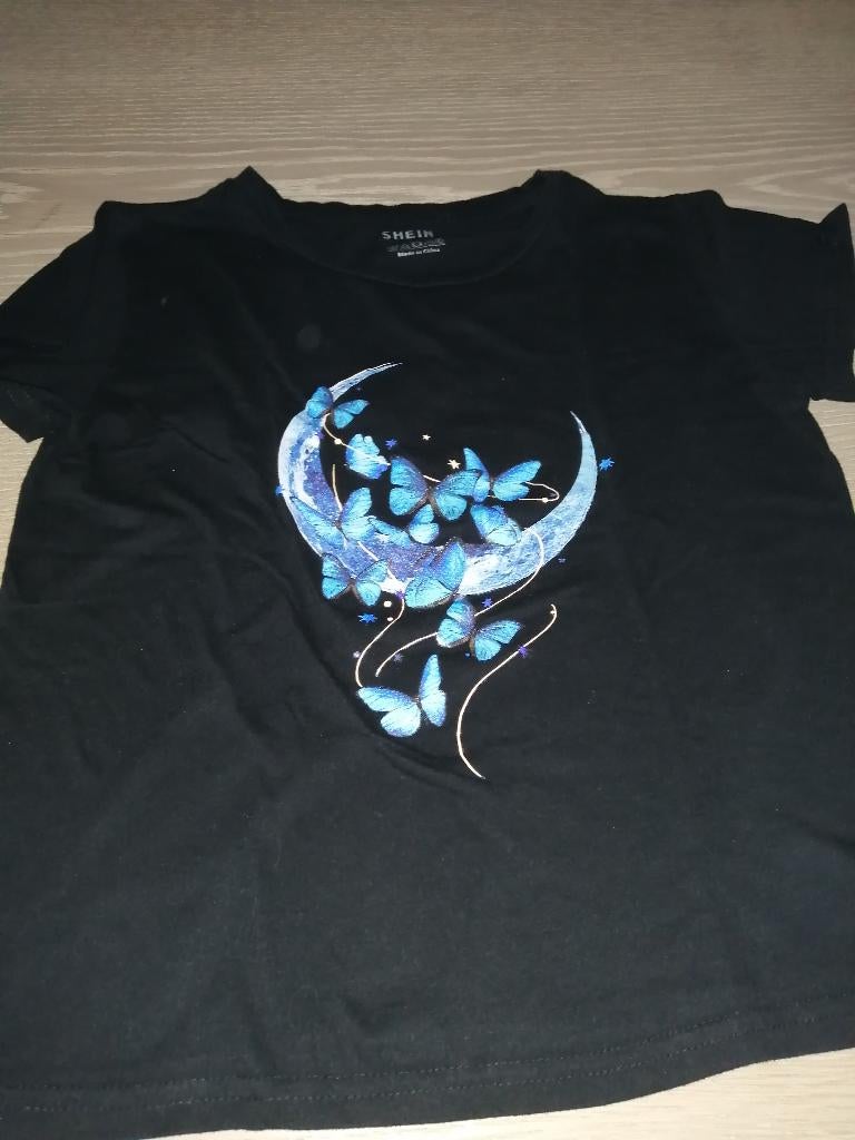 verschillende t shirten maat XS / 170, Kinderen en Baby's, Kinderkleding | Maat 170, Ophalen of Verzenden, Zo goed als nieuw, Meisje