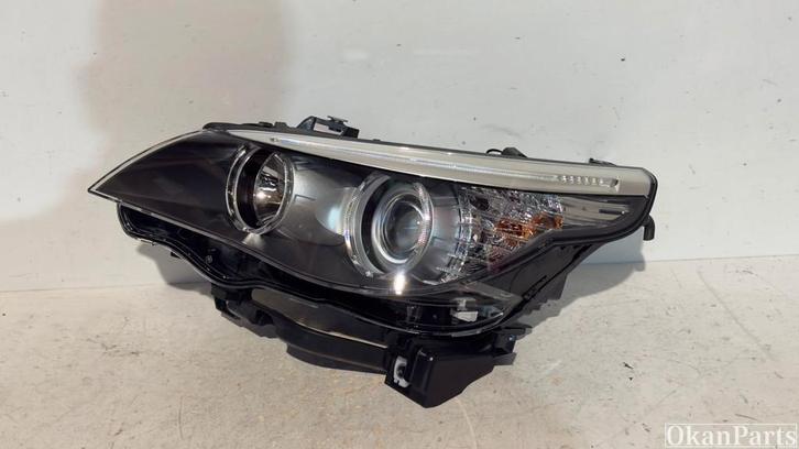 BMW 5-serie E60 E61 linker koplamp links 63127177728 (Hella), Auto-onderdelen, Verlichting, Gebruikt