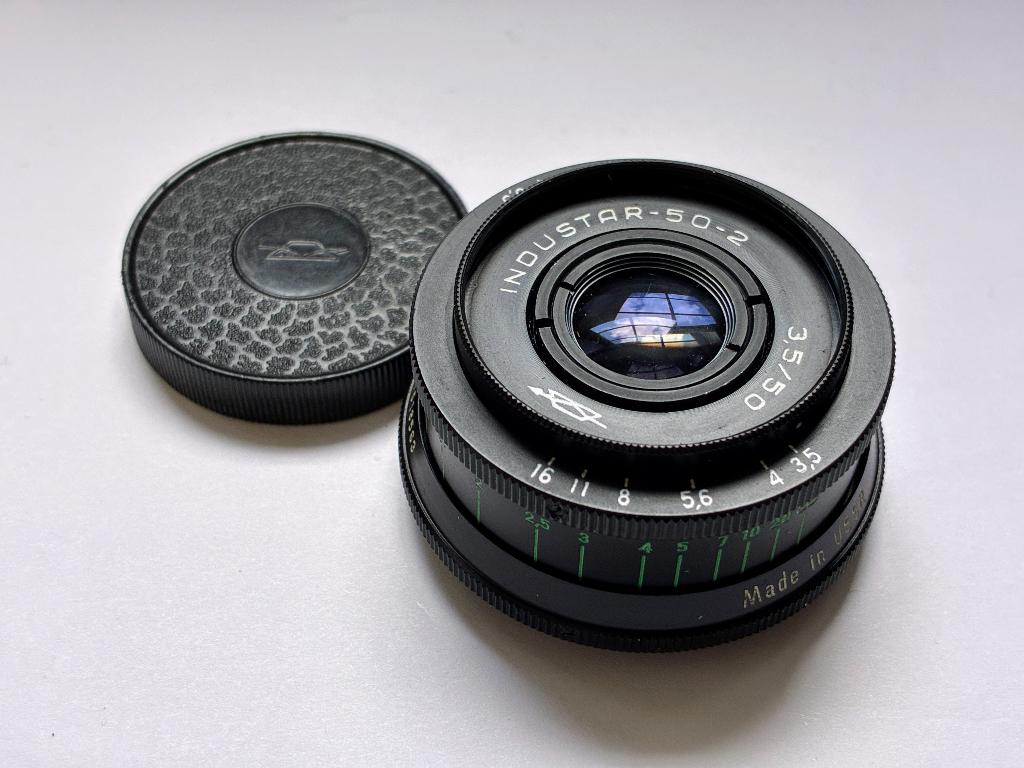 Industar 50-2 50mm f/3.5 pancake M42 KMZ (Excellent état), TV, Hi-fi & Vidéo, Enlèvement ou Envoi, Utilisé, Compact, Autres Marques