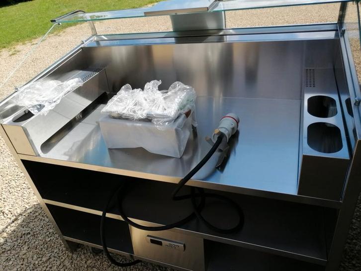 Comptoir de cuisine mobile Electrolux neuf.Full inox, Articles professionnels, Horeca | Autre, Enlèvement