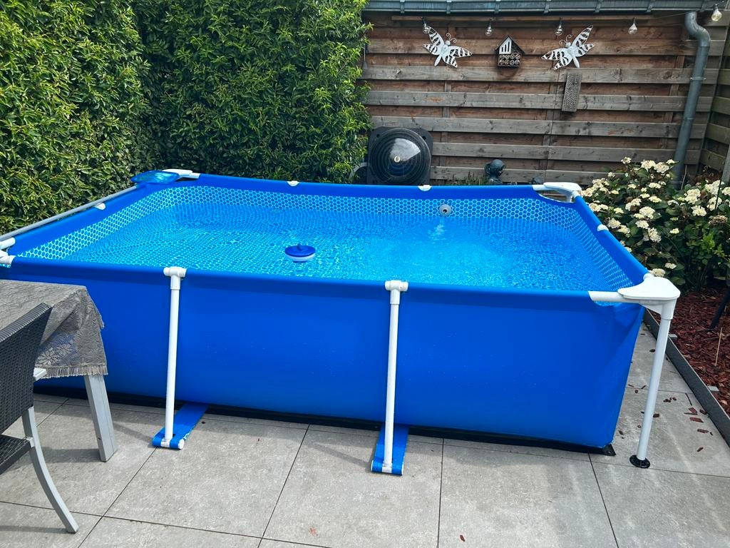 Zwembad, Jardin & Terrasse, Accessoires de piscine, Comme neuf, Couverture de piscine, Enlèvement