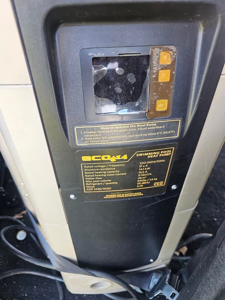 Zwembad warmtepomp 14kw, Ophalen