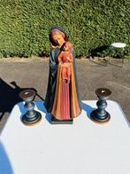 Maria met kindje Jezus en 2 kandelaars., Ophalen