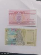 2 billets, Timbres & Monnaies, Envoi