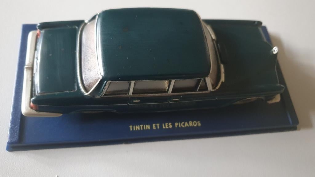 Voiture Tintin Et les picaros, Enlèvement, Voiture