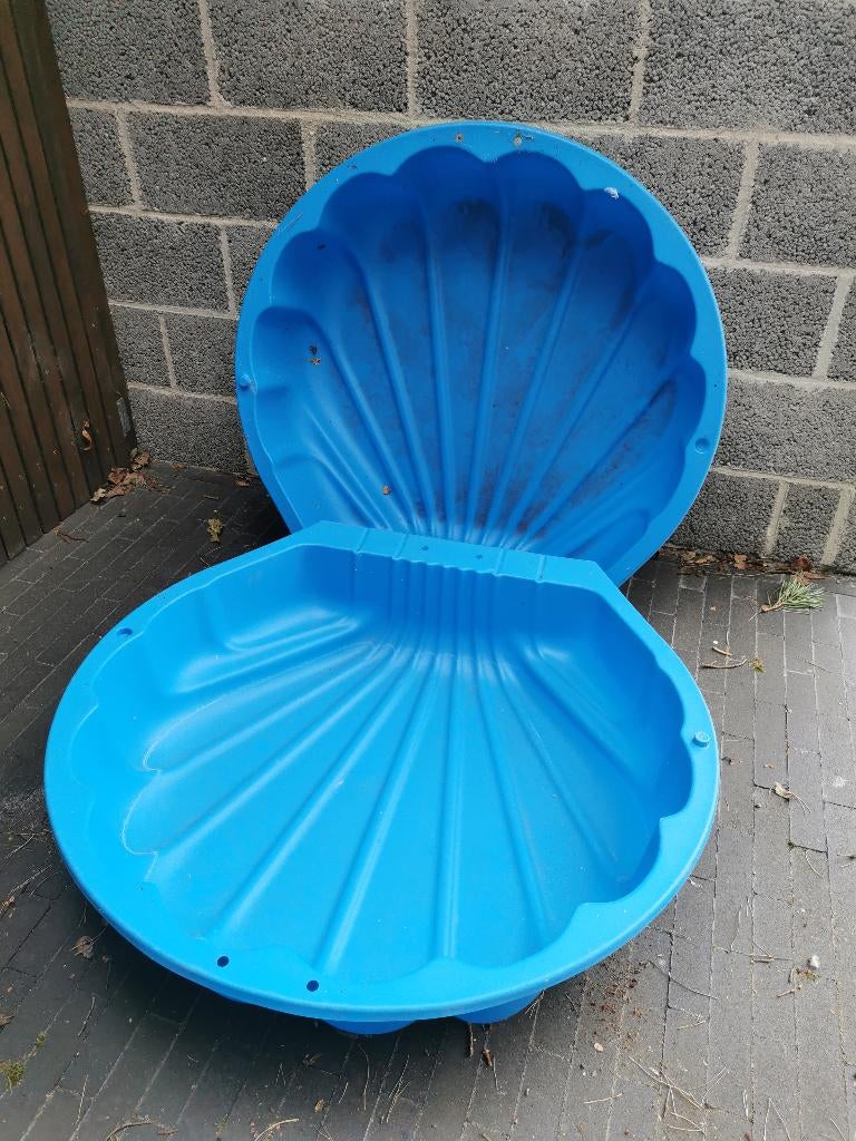 Kinderzandbak schelpen, Ophalen, Gebruikt