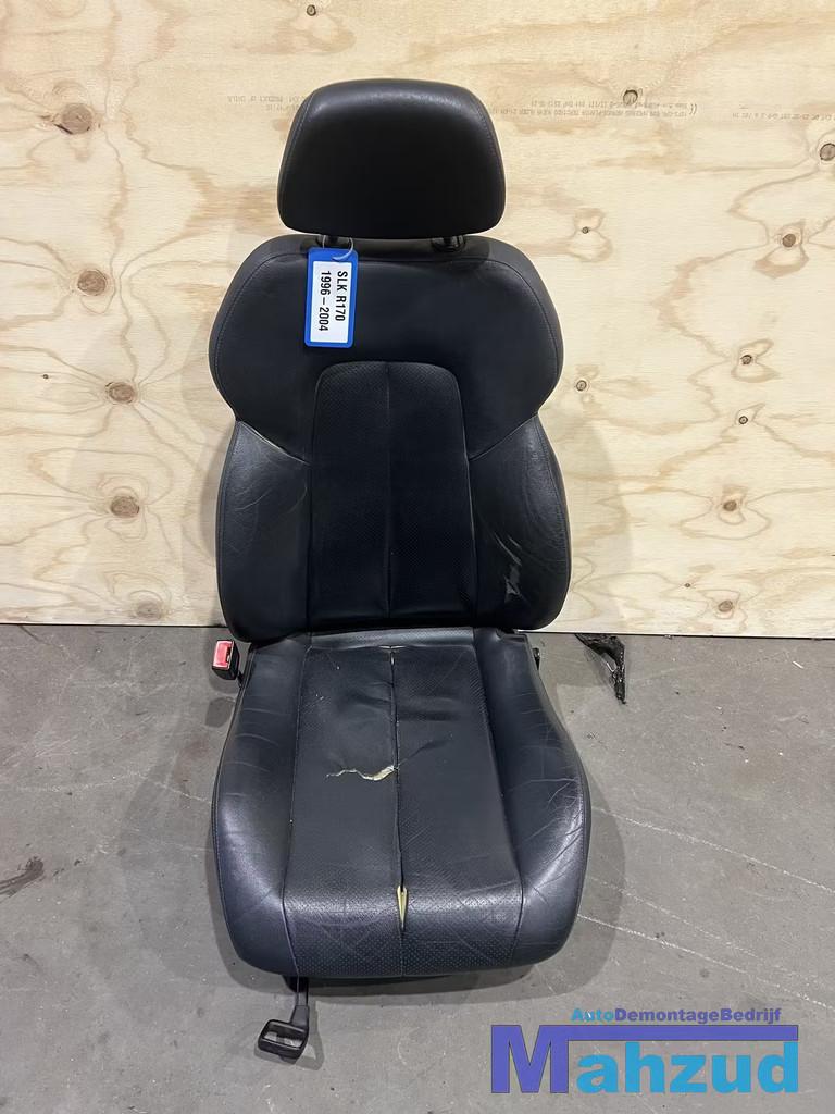 MERCEDES SLK R170 ZWART Stoel Links bestuurdersstoel 1996-20, Auto-onderdelen, Interieur en Bekleding, Mercedes-Benz, Gebruikt