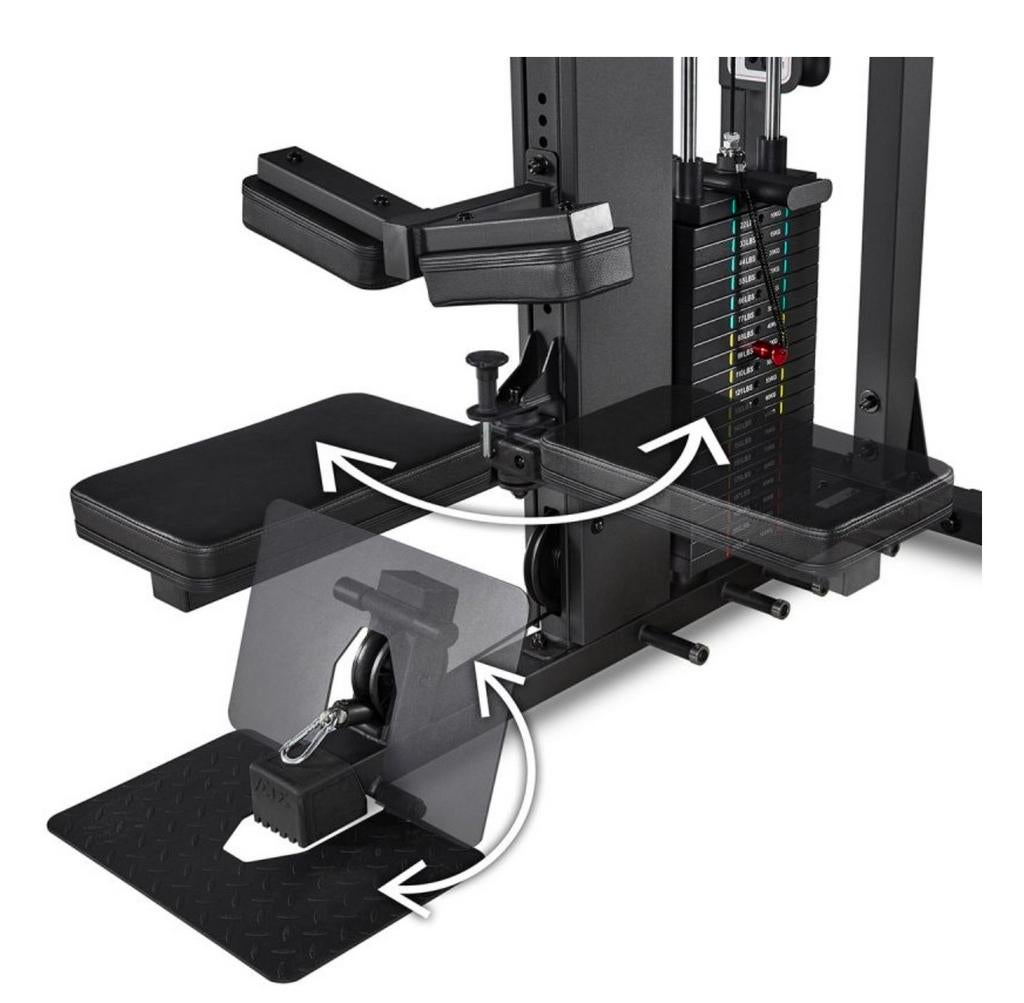 ATX Multiplex Gym MSX-⁠700, Sport en Fitness, Fitnessapparatuur, Zo goed als nieuw, Aluminium, Benen, Overige typen