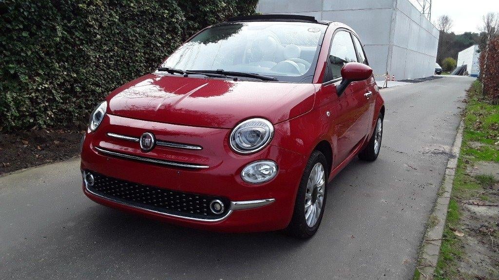 Fiat 500C cabrio Hybride 82000Km , 2020, 1j garantie, Voorwielaandrijving, 4 zetels, Euro 6, Cabriolet