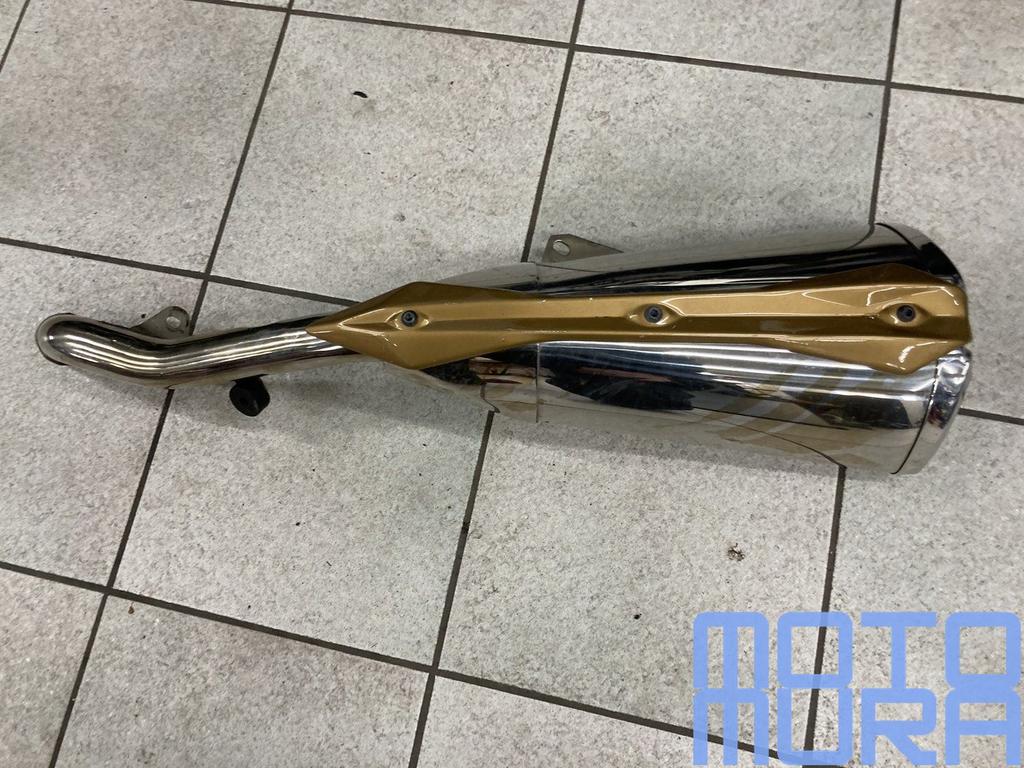 Uitlaat demper links Kawasaki Z1000 2008 - 2009 Z 1000 uitla, Motoren, Gebruikt, -, -, Ophalen of Verzenden