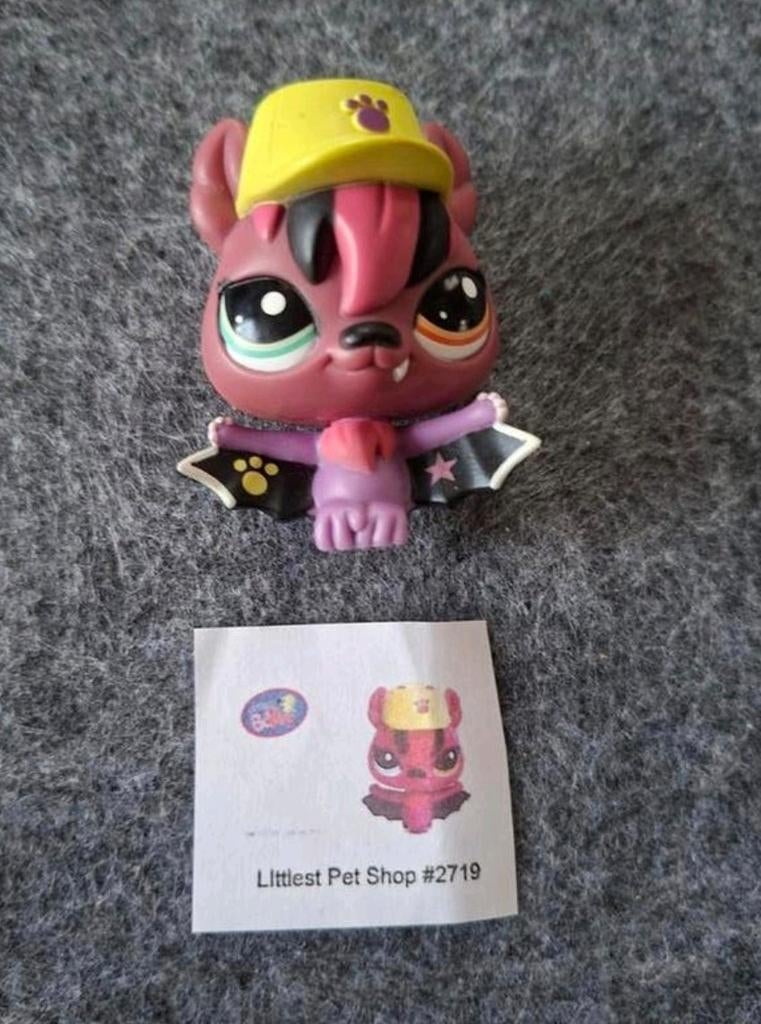 Littlest pet shop ( LPS) : wandelende vleermuis #2791, Verzamelen, Poppetjes en Figuurtjes, Ophalen of Verzenden