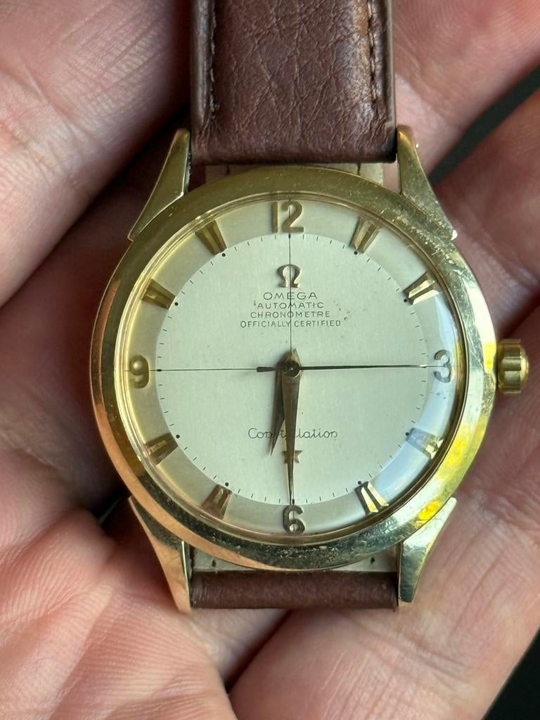 Omega Constelation Or Acier, Enlèvement ou Envoi, Or, Omega