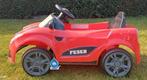 rode elektrische kinderauto (6V) voor de kleine automonteur, Enlèvement, Utilisé