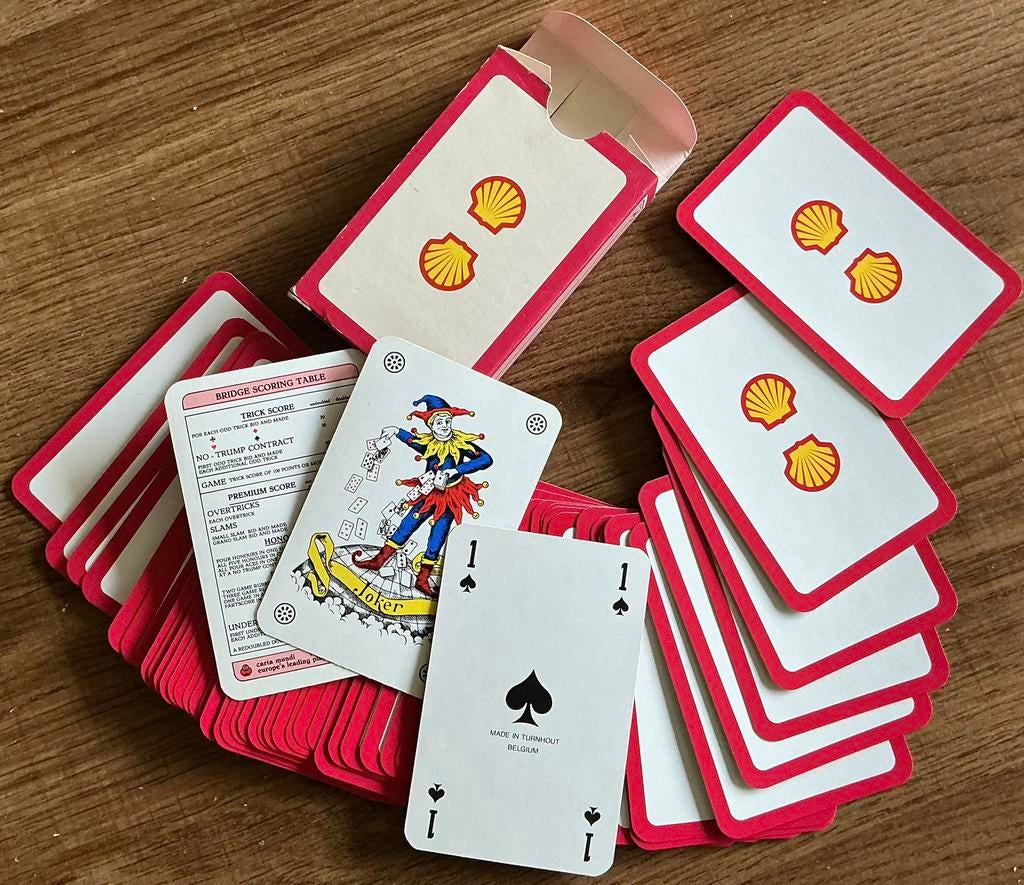 Jeu de cartes SHELL, Enlèvement ou Envoi, Comme neuf, Carte(s) à jouer