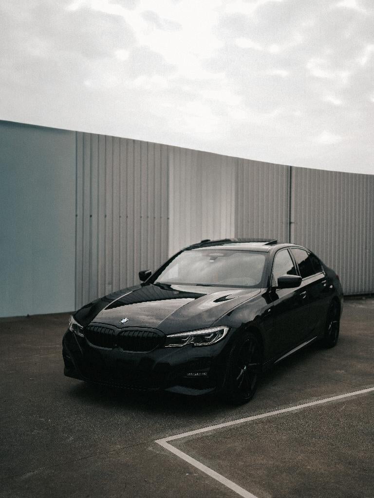 Ensemble BMW 330e M 2019 Option complète, Cuir, Euro 6, Entretenue par le concessionnaire, Noir