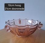 Roze Art Deco schaal, Ophalen of Verzenden