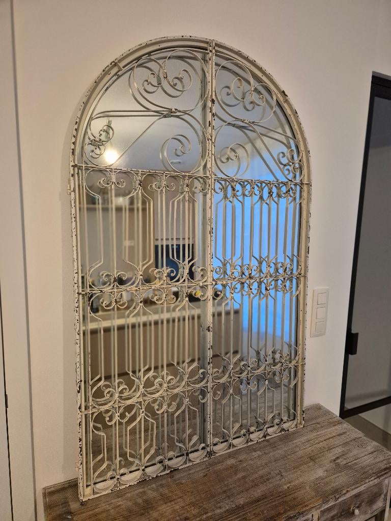 Zeer Mooie Spiegel - Antieke, Antiek en Kunst, Ophalen, 50 tot 100 cm, 100 tot 150 cm