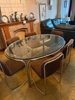 Vintage van de jaren 70, Enlèvement, Comme neuf, Vintage, 4 à 6 chaises