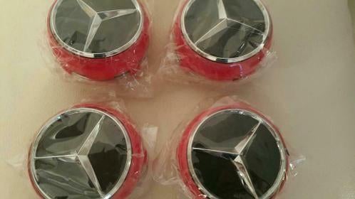 Jantes Mercedes Amg, cache-moyeux, enjoliveurs, 75 mm/70 mm, Autos : Divers, Enjoliveurs, Enlèvement ou Envoi, Neuf