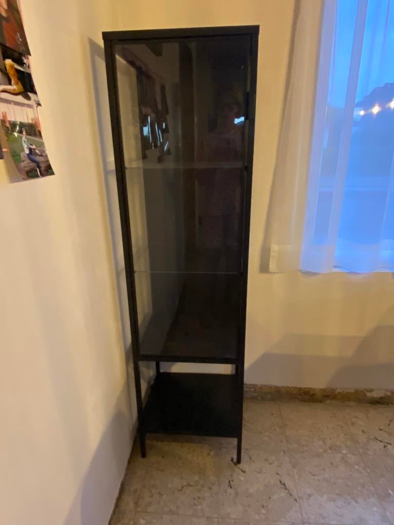 Glazen vitrine kast, Ophalen, Zo goed als nieuw