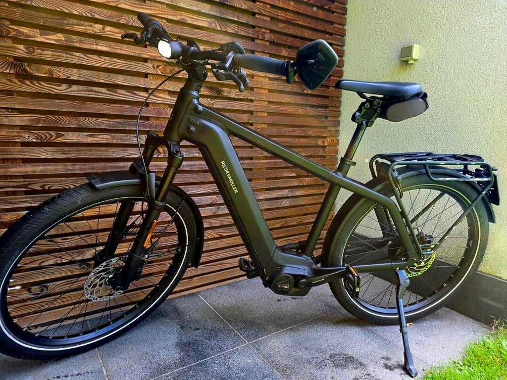 Chargeur Riese & Müller 4 HS (2023) — 750 Wh, Vélos & Vélomoteurs, Vélos électriques, Utilisé, Riese & Müller, 47 à 51 cm, 50 km par batterie ou plus