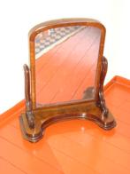 Antieke Mahonie Houten Kantelbare Kapspiegel, Antiek en Kunst, Ophalen of Verzenden