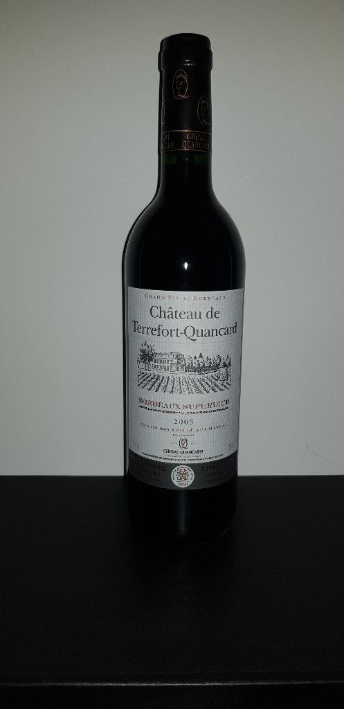 CHATEAU DE TERREFORT-QUNCARD 2005, Collections, Neuf, Pleine, Enlèvement, Vin rouge